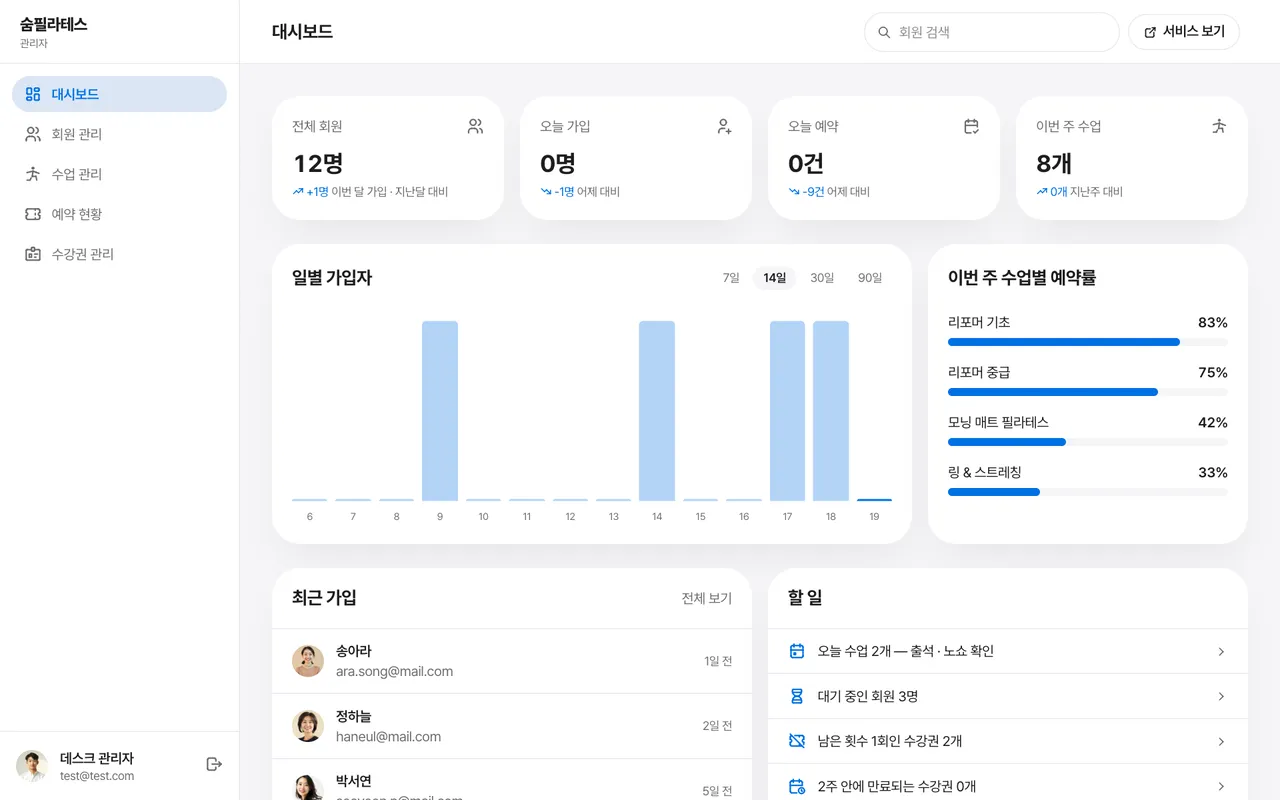 대시보드